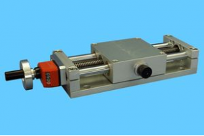 Manual positioning table / trapezoidal screw - max. 40 kg, 400 mm