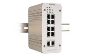 Industrial Ethernet switch / PoE / gigabit - 8 port | PSI-1010G-24/48V