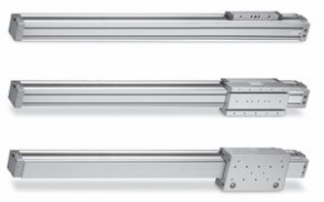 Pneumatic cylinder / rodless / double-acting - ø 25 - 63 mm , max. 6 000 mm, 1 - 8 bar | 52 series