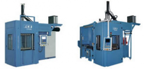 Vertical injection molding machine / hydraulic / for rubber parts - 1 600 - 8 000 kN | VS series