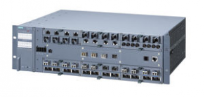 Industrial Ethernet switch / managed / layer 3 / modular - 52x RJ45, 12x PoE, 10 Gbit/s, IEEE 802.3 |SCALANCE XR5