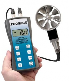 Speed measuring device / relative humidity / air / temperature - -20 °C ... +100 °C, 5 - 95 %rH | HHF144 series