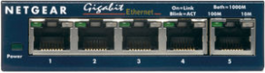 Unmanaged Ethernet switch / industrial / 5 ports - max. 10 Gbps | ProSafe® Plus GS105