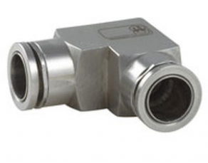Instant fitting / pneumatic / stainless steel - ø 1/4" | PTCUL series