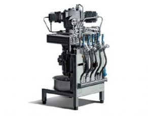 Piston compressor / stationary / oil-free - 351 bar, 30 kW | DM series