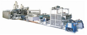 Plastic sheet coextrusion line - ABS, HIPS