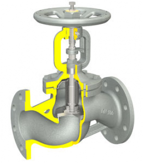 Globe valve / cast iron - DN 15 - 200, PN 25 | Art. 63