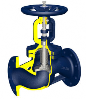 Globe valve / cast iron - DN 15 - 200, PN 16 | Art. 61