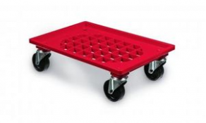 Plastic dolly / for containers - 599 x 399 x 182 mm | 8400.600 series
