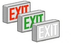 LED safety lighting / emergency exit - EXL series