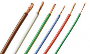 Isolated electrical wire / flexible / PVC - 0.127 - 2.5 mm², 50 - 750 V, 3 - 32 A | Flexivolt-E series 