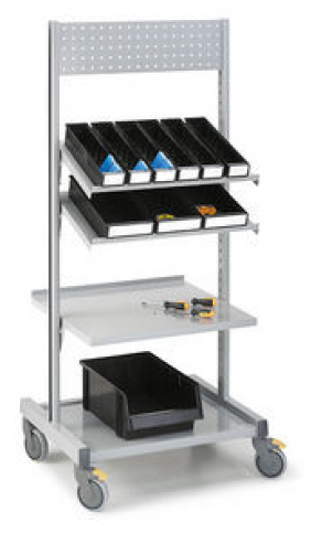 Handling cart / storage / for electronics - IT 170 ESD SET