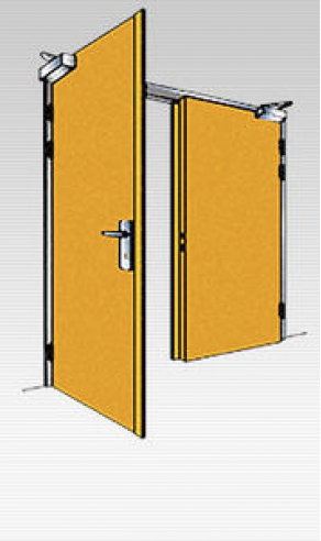 Fireproof  door / acoustic - 1 250 x 1 400 - 2 000 x 2 250 mm | F260 S1