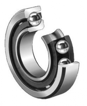 Ball bearing / angular-contact / single-row - ID: 10 - 100 mm, OD : 30 - 215 mm