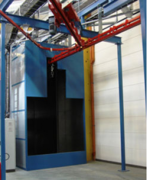 Curing  oven / powder coating