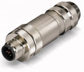 Circular connector / screw / spring  / shielded - IP67 | 756 series 