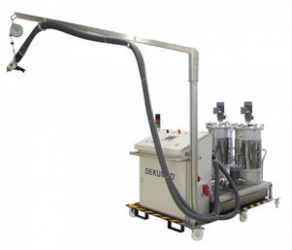 Two-component resin mixer-dispenser / static mixer - UNIDOS 200 GelCoat