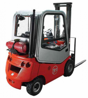 Sit-on forklift / LPG / medium load / handling - 1 500 - 3 500 kg, 2 069 - 2 510 mm | C4G150-350D