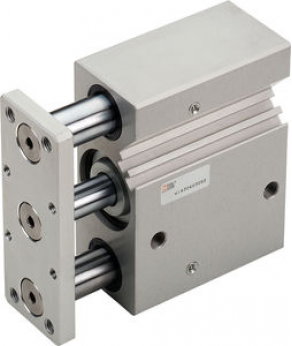 Pneumatic cylinder / compact / guided - ø 16 - 100 mm | CMPG series