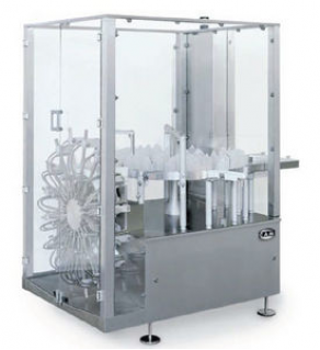 Purified air  cleaning machine / aspiration / blow-off / bottle-top - max. 140 p/min | TSA 1000