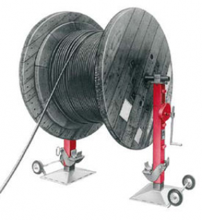 Cable reel jack - max. 16 000 kg, max. 480 mm | 1095 series
