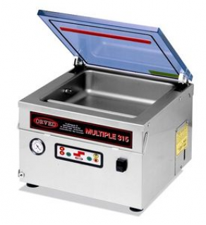 Vacuum packing machine / bell type / semi-automatic - 330 x 335 x 100 mm | MULTIPLE 315