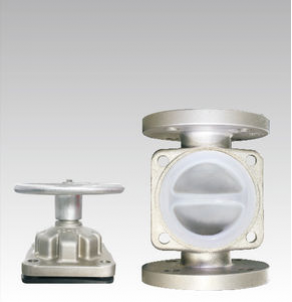 Diaphragm valve / PTFE-lined