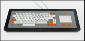 Keyboard with touchpad / recessed / industrial - KT-84-I-45