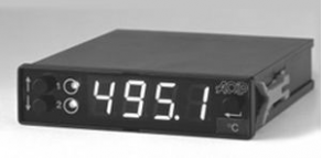 Digital temperature indicator / programmable - 96 x 24 mm | ICO62
