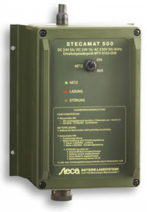 Electric vehicle battery charger - 24 V, 5 A | Stecamat 500