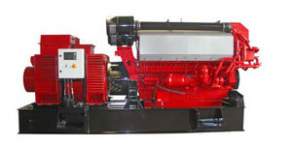Diesel generator set / for marine applications - 1 855 hp | QSK60 series