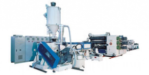 Plastic sheet extrusion line - ABS, HIPS