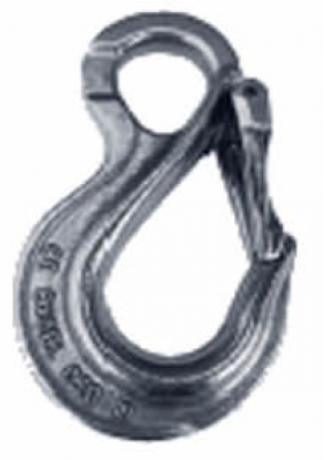 Lifting hook with eye