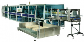 Wrap-around case packer sleeve wrapping machine / automatic / continuous-motion - max. 60 p/min | GOLD COMBI