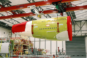 Process crane for aeronautical applications