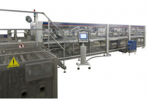 Wrap-around case tray packer / automatic / sanitary / for the food and beverage industry - max. 6 000 p/h | Innopack Kisters WP
