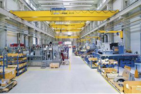 Process crane for the automotive industry