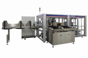 Wrap-around case tray packer / servo-driven / automatic / compact - max. 1 800 p/h | Innopack Kisters WP 030