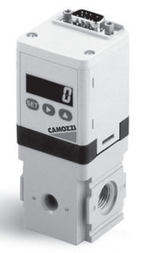 Compact pressure regulator / electro-pneumatic / digital - max. 10 bar, 400 l/min, G1/4 | ER100 series