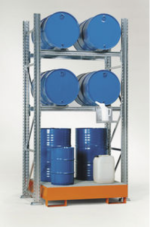 Drums with retention tank shelving - max. 3 000 x 830 mm | ECO 2xx 6V