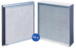 Panel filter / air / high-temperature - max. 350 °C, 40 - 78 mm | MPHT series