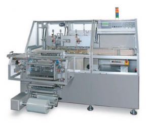 Film packaging machine / automatic / continuous-motion / for the food industry - 50 - 250 p/min | RV series