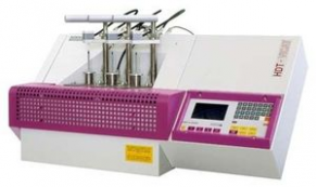 Instrument for determining heat deflection temperature (HDT) and Vicat softening point - max 500 °C