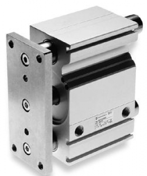 Pneumatic cylinder / compact / guided - 25 - 100 mm, ø 32 - 80 mm | M/61000/M series