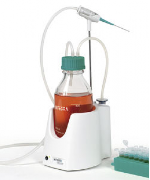 Laboratory liquid suction system with vacuum pump - VACUSIP