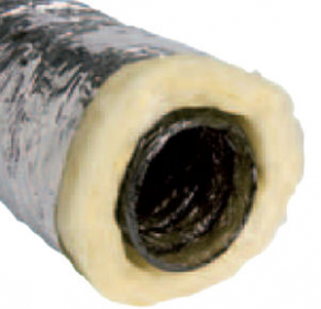 Flexible air duct / polyester - 25 mm