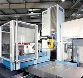 CNC boring mill / 5-axis / horizontal / static - max. 2 500 x 2 500 x 1 500 mm, 10 t | T 130, T 150, TU 150
