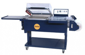 Bell type packaging machine / with heat shrink film / semi-automatic - max. 450 x 300 mm, 12 - 17 p/min | W17-LA