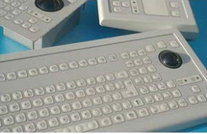 Keyboard with trackball / industrial - PC/AT, PS/2