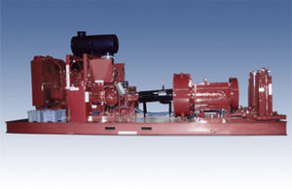 Ultra high-pressure piston pump for water-jet cleaning or cutting - 4 300 - 20 000 psi, max. 750 hp | 750 series